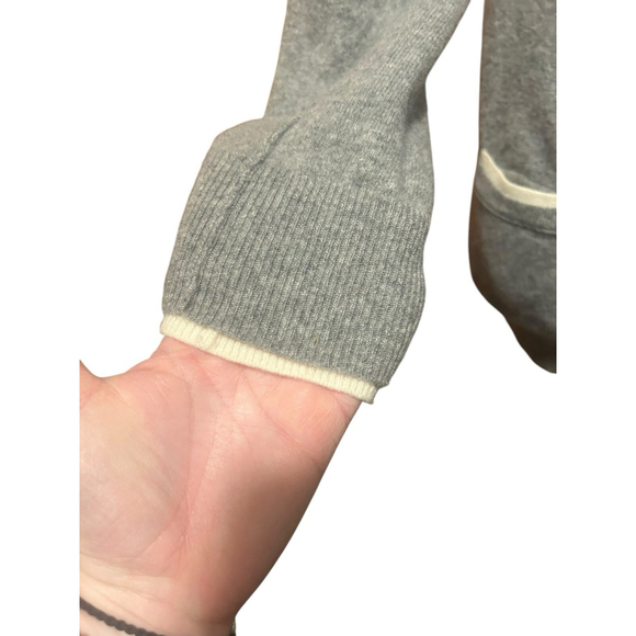 J. Crew Gray Size‎ Medium Cashmere Wool Cardigan - Picture 5 of 5